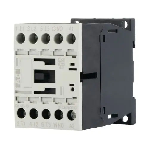 EATON Contactor, 3p+1N/O, 4kW/400V/AC3,DILM9-10(230V50HZ,240V60HZ)