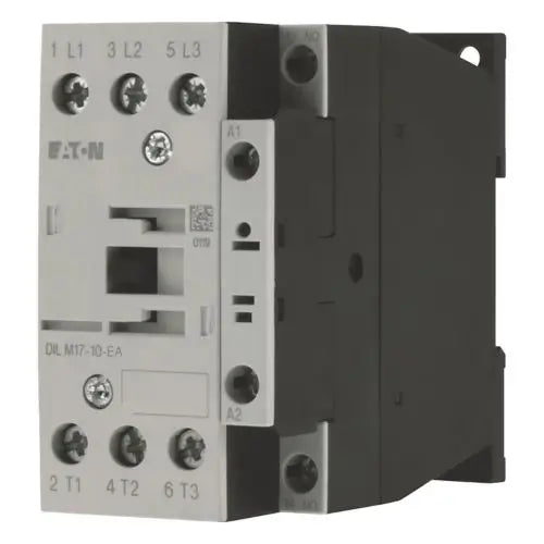 EATON Contactor, 3p+1N/O, 7.5kW/400V/AC3,DILM17-10(230V50HZ,240V60HZ)