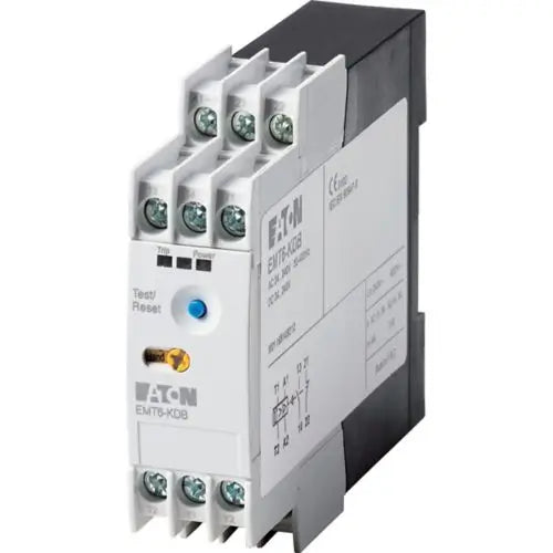 EATON Thermistor overload relay for machine protection, 1N/O+1N/C, 24-240VAC/DC, with reclosing lockout