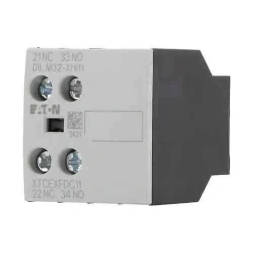EATON Auxiliary contact module, 1N/O+1N/C for DILM7-10 - DILM38-10