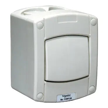 SCHNEIDER Kavacha Weatherproof 1 Gang 2 way 20AX switch