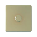 SNOWLITE 1 Gang 2 Way Dimmer Gold 500W