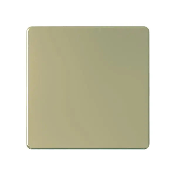 SNOWLITE Single Blank Plate 3X3 Gold