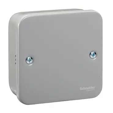 SCHNEIDER 1 Gang Blank Plate With Box