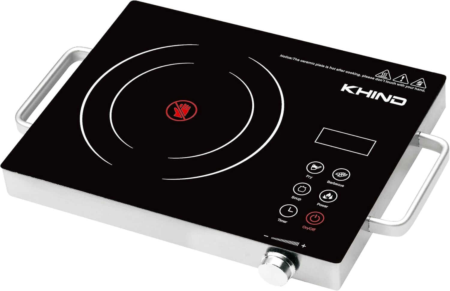 KHIND Sandwich Toaster ST710 - 2 Slice, Non-Stick Plate, Black Colour (Made in Malaysia)