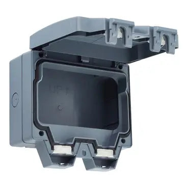 SCHNEIDER Lisse Weatherproof Double Gang IP66 Enclosure