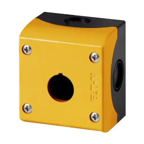 EATON Surface mounting enclosure, yellow, 1 mounting location TON