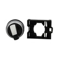EATON Selector switch, toggle, 3 positions, black, maintained