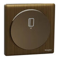 SCHNEIDER Electronic Key Card with Time Delay Antique Brass