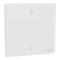 SCHNEIDER 250W 1 Gang dimmer Painted White