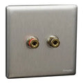 SCHNEIDER Speaker Connection Stainless Steel