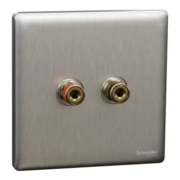SCHNEIDER Speaker Connection Stainless Steel