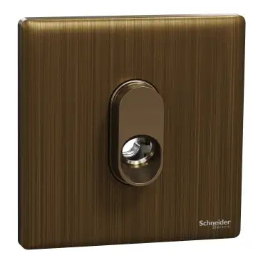 SCHNEIDER 25A Terminal Connection Antique Brass