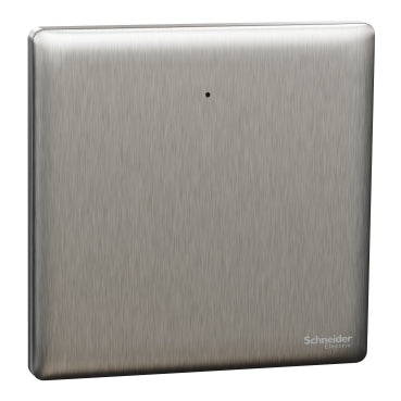 SCHNEIDER 16AX/20A 250V 1 Gang 2 Way Switch with LED Light Stainless Steel