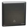 SCHNEIDER 10A 250V 1 Gang BELL Switch Dark Grey