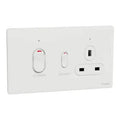 SCHNEIDER 45A Cooker Control Unit Painted White