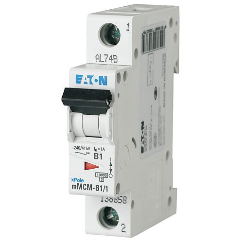 EATON MCB 10A C 10kA 1pole