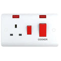 SNOWLITE 45A Cooker Control Unit With Neon