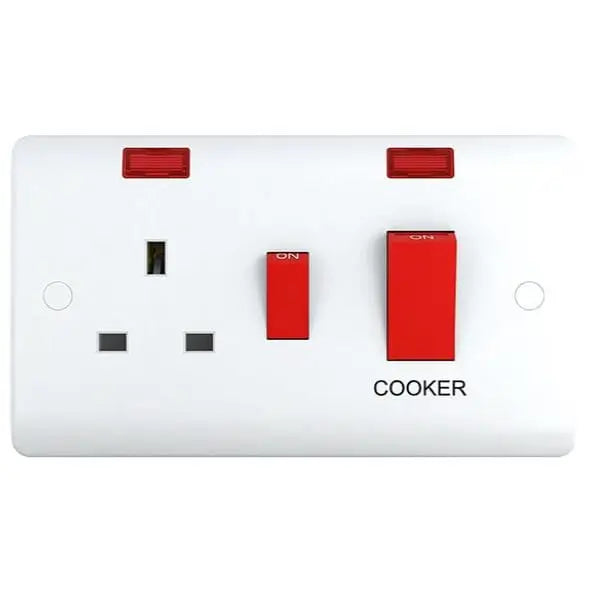 SNOWLITE 45A Cooker Control Unit With Neon