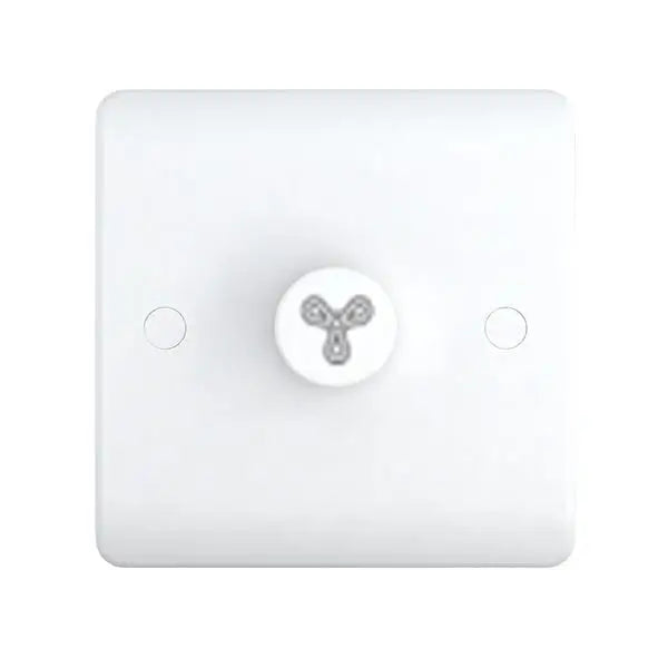 SNOWLITE 1 Gang 1 Way Fan Dimmer 250W