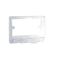 SCHNEIDER Weatherproof Twin Gang Socket Cover - Transparent - IP55