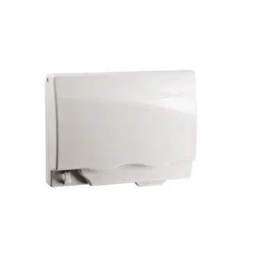 SCHNEIDER Weatherproof Twin Gang Socket Cover - White - IP55