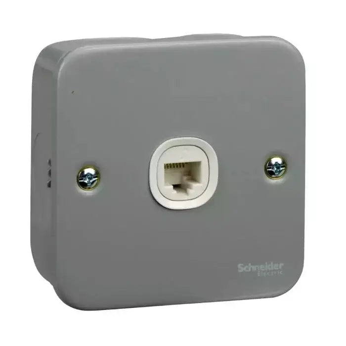 SCHNEIDER 1 Gang RJ45 Socket Outlet Cat 5e