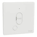 SCHNEIDER 13A 250V Fused Connection Unit with Neon Painted White