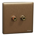SCHNEIDER Speaker Connection Dark Bronze